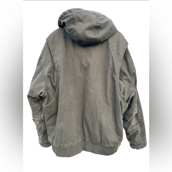 Wolverine work jacket heavy duty tobacco color SIZE  XXL PREOWNED *workwear - Picture 6 of 9